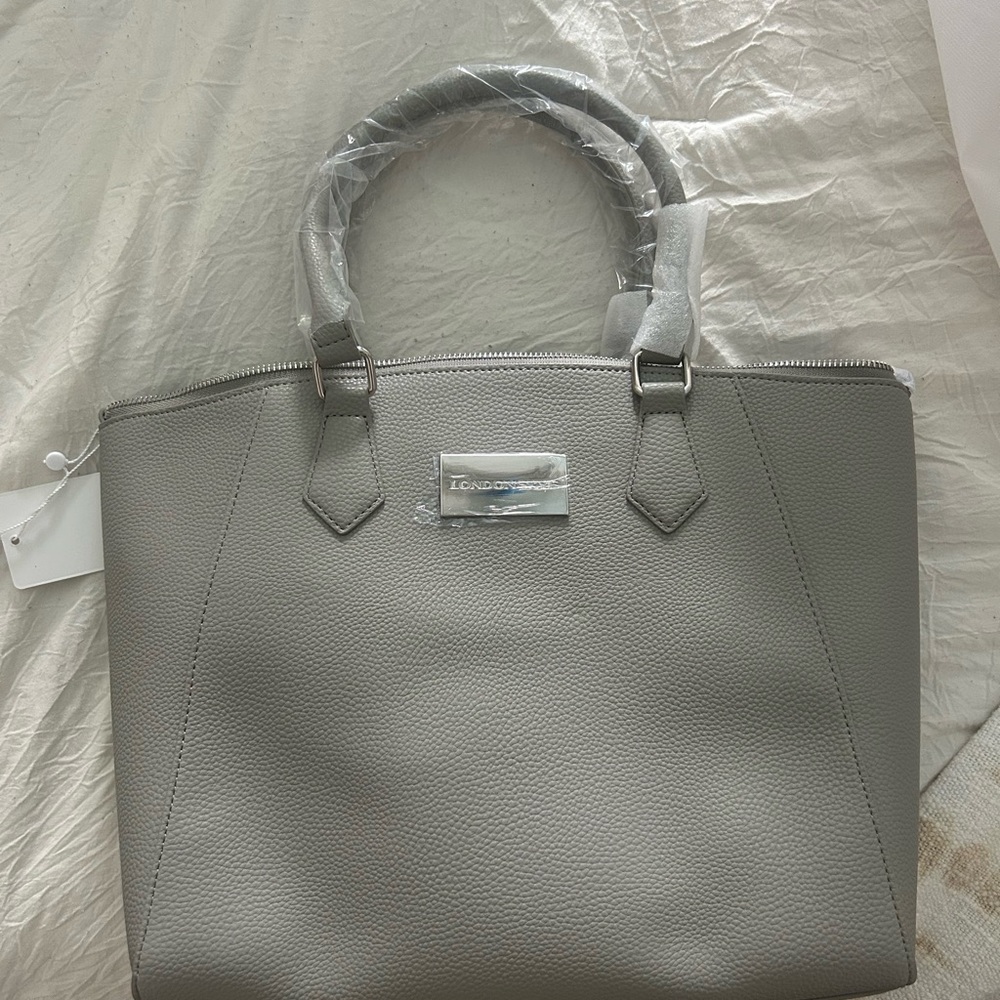 London Skye Gray Tote Bag